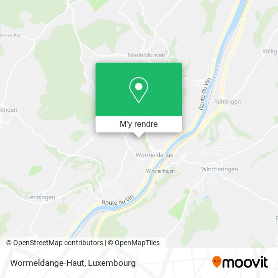 Wormeldange-Haut plan