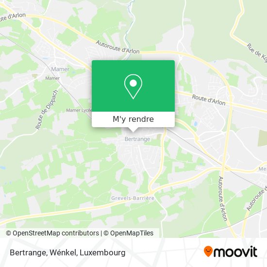 Bertrange, Wénkel plan