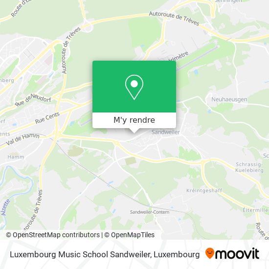 Luxembourg Music School Sandweiler plan