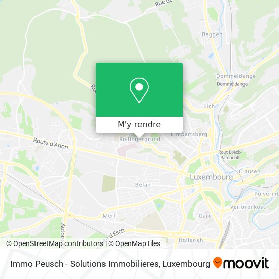 Immo Peusch - Solutions Immobilieres plan