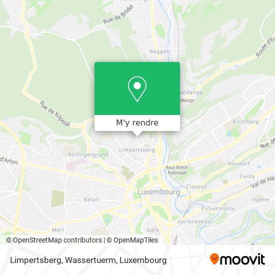 Limpertsberg, Wassertuerm plan