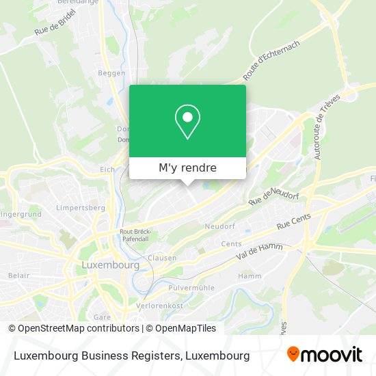 Luxembourg Business Registers plan