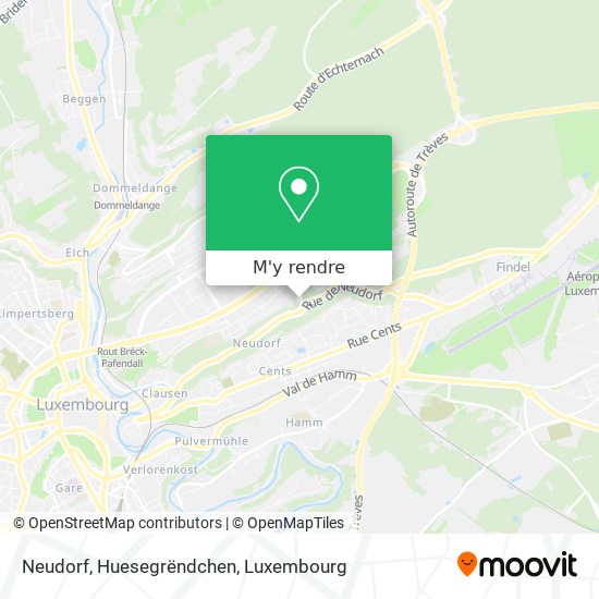 Neudorf, Huesegrëndchen plan