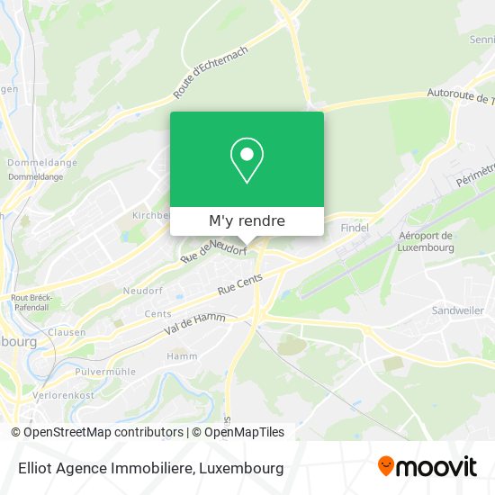 Elliot Agence Immobiliere plan