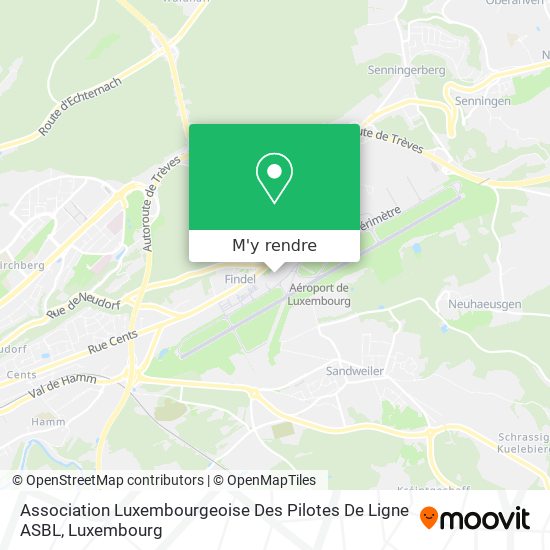 Association Luxembourgeoise Des Pilotes De Ligne ASBL plan