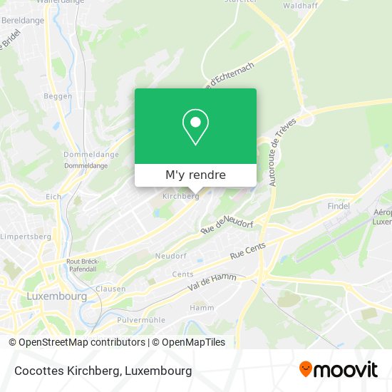 Cocottes Kirchberg plan