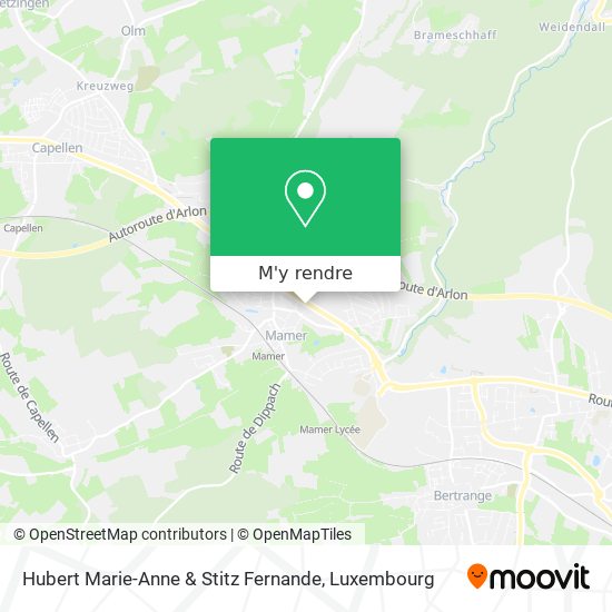 Hubert Marie-Anne & Stitz Fernande plan