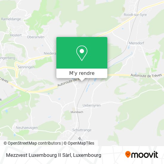 Mezzvest Luxembourg II Sàrl plan