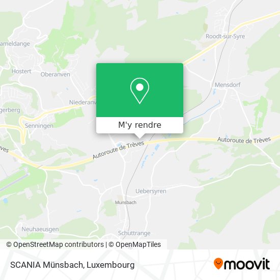 SCANIA Münsbach plan