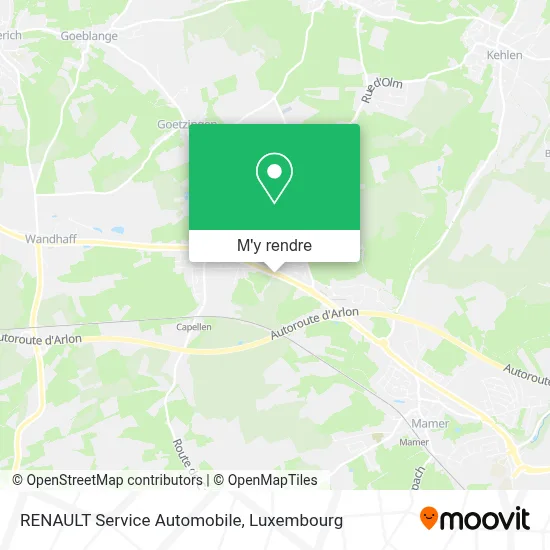 RENAULT Service Automobile plan