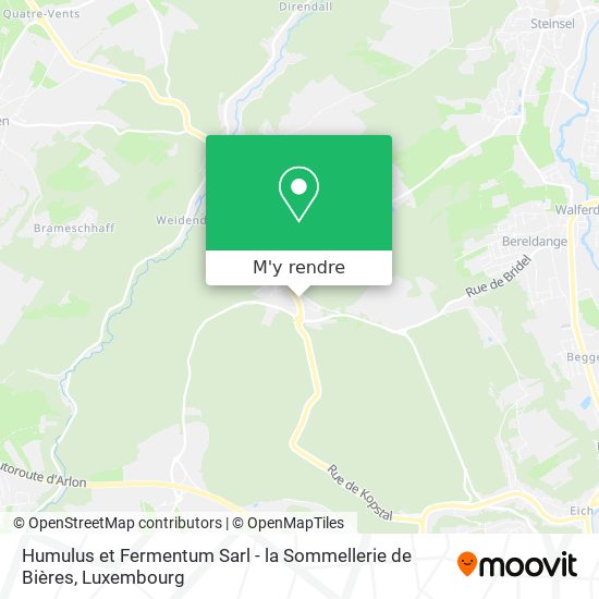 Humulus et Fermentum Sarl - la Sommellerie de Bières plan