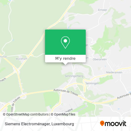 Siemens Electroménager plan