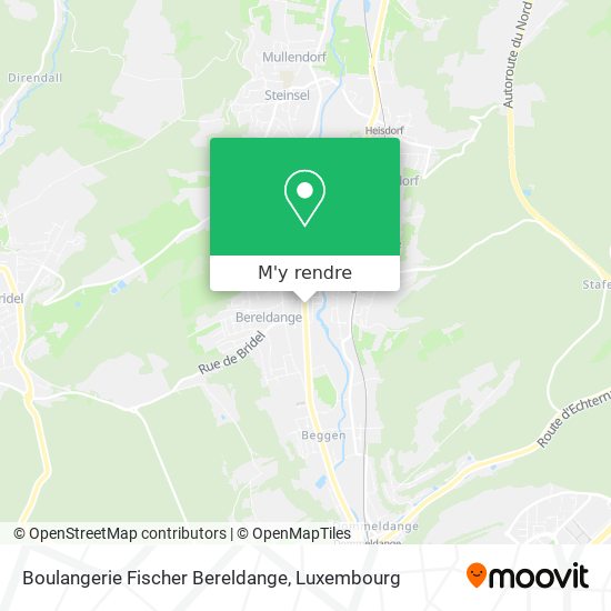 Boulangerie Fischer Bereldange plan