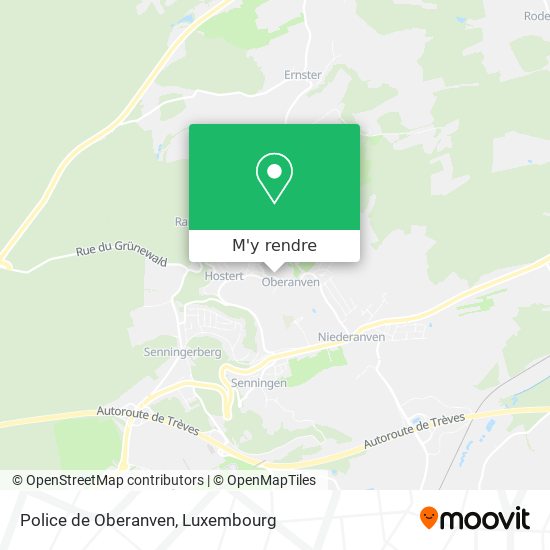Police de Oberanven plan