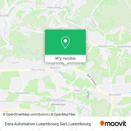 Data Automation Luxembourg Sarl plan
