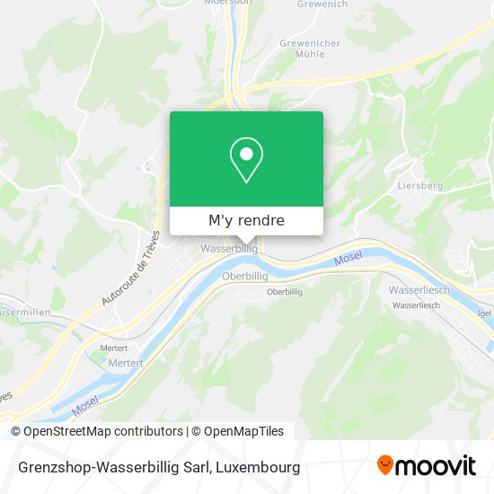 Grenzshop-Wasserbillig Sarl plan