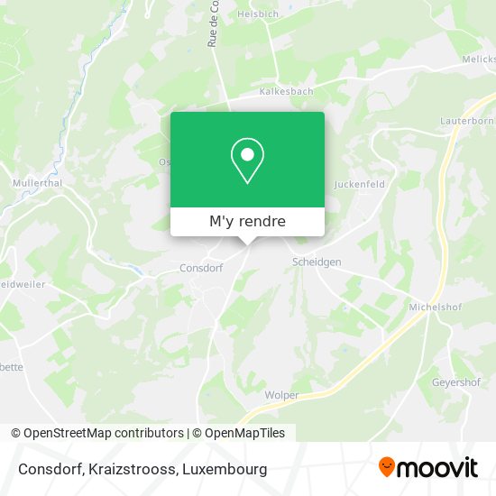 Consdorf, Kraizstrooss plan