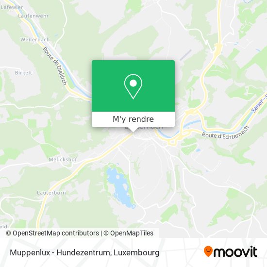 Muppenlux - Hundezentrum plan