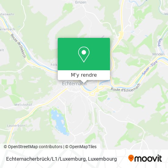 Echternacherbrück/L1/Luxemburg plan