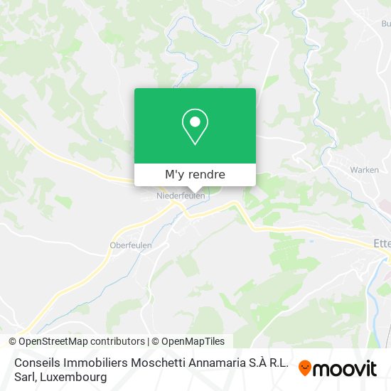 Conseils Immobiliers Moschetti Annamaria S.À R.L. Sarl plan