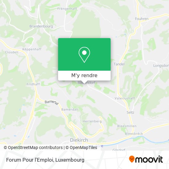 Forum Pour l'Emploi plan