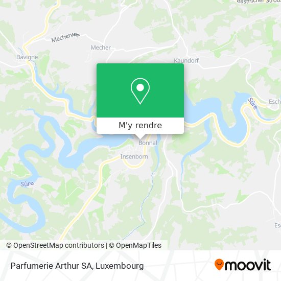 Parfumerie Arthur SA plan