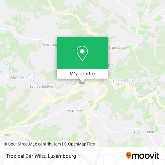 Tropical Bar Wiltz plan