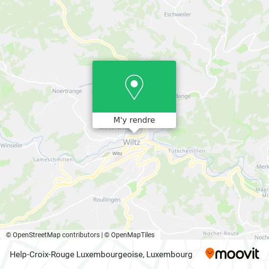 Help-Croix-Rouge Luxembourgeoise plan