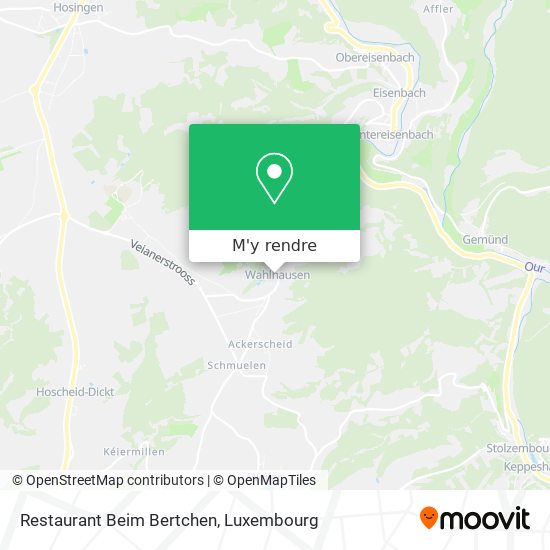 Restaurant Beim Bertchen plan