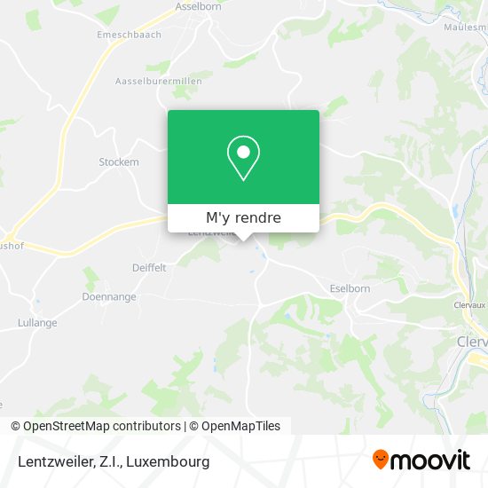 Lentzweiler, Z.I. plan