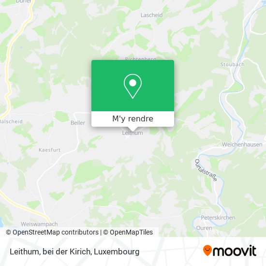 Leithum, bei der Kirich plan