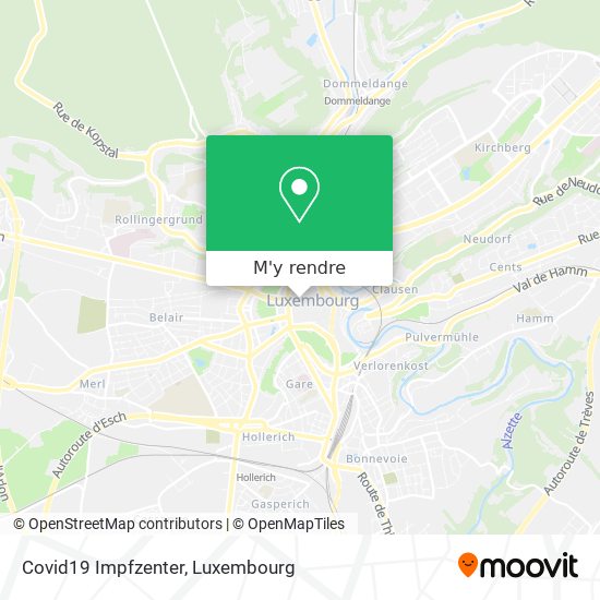Covid19 Impfzenter plan
