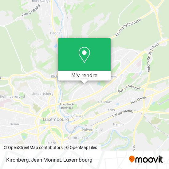 Kirchberg, Jean Monnet plan