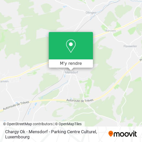 Chargy Ok - Mensdorf - Parking Centre Culturel plan