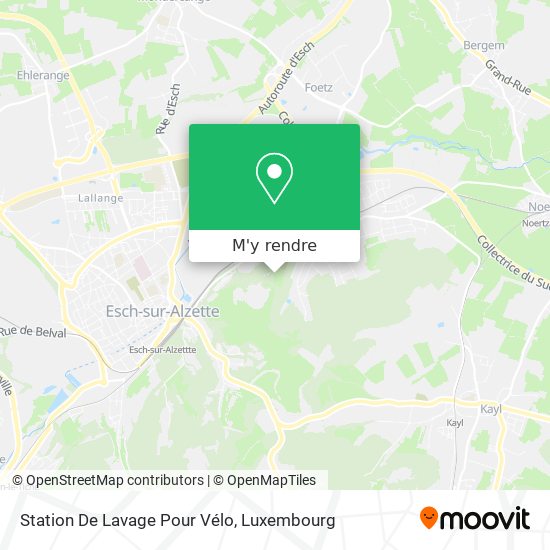 Station De Lavage Pour Vélo plan