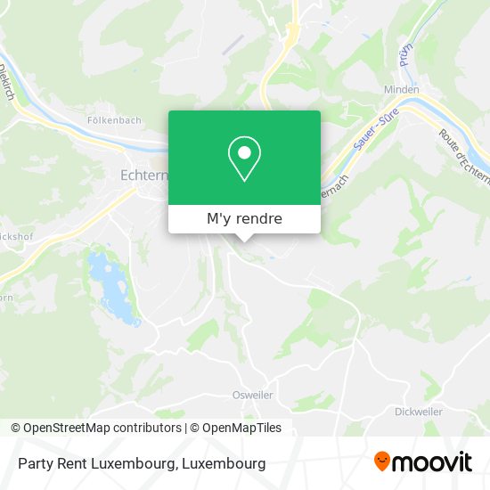 Party Rent Luxembourg plan