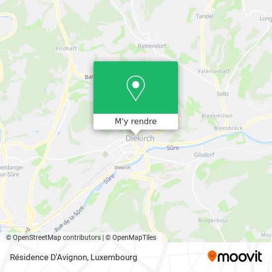 Résidence D'Avignon plan
