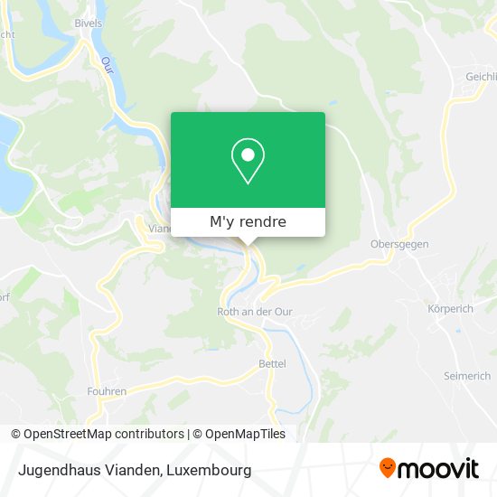 Jugendhaus Vianden plan