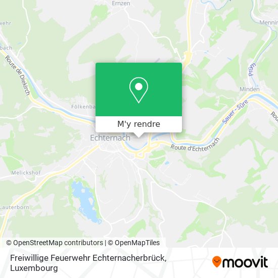 Freiwillige Feuerwehr Echternacherbrück plan