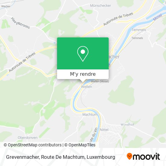 Grevenmacher, Route De Machtum plan