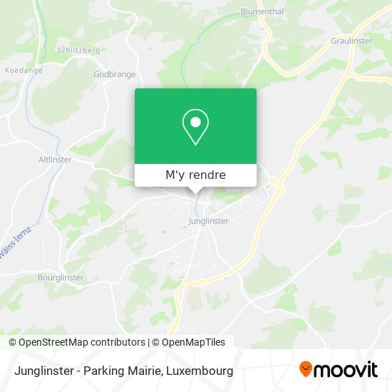 Junglinster - Parking Mairie plan