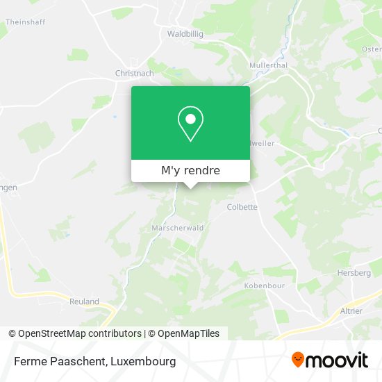 Ferme Paaschent plan