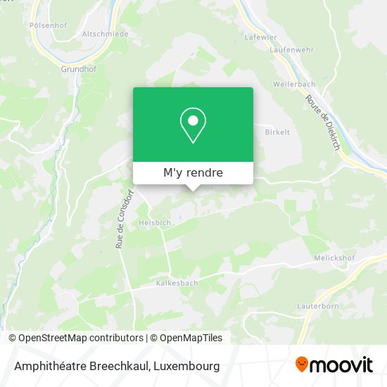 Amphithéatre Breechkaul plan