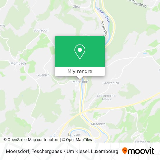 Moersdorf, Feschergaass / Um Kiesel plan