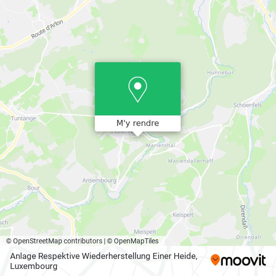 Anlage Respektive Wiederherstellung Einer Heide plan