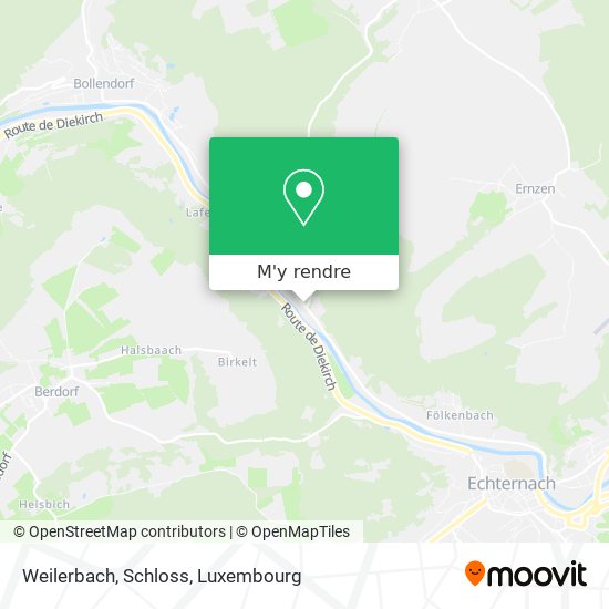 Weilerbach, Schloss plan