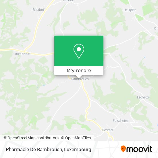 Pharmacie De Rambrouch plan