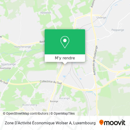 Zone D'Activité Économique Wolser A plan