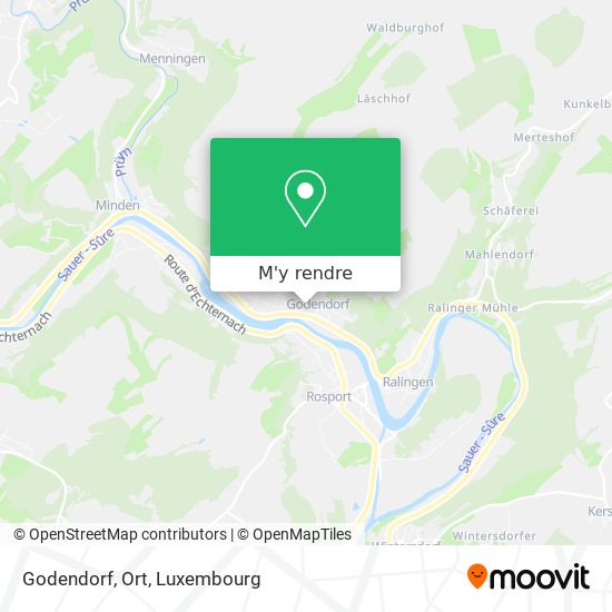 Godendorf, Ort plan