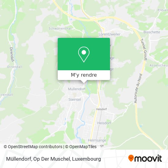 Müllendorf, Op Der Muschel plan